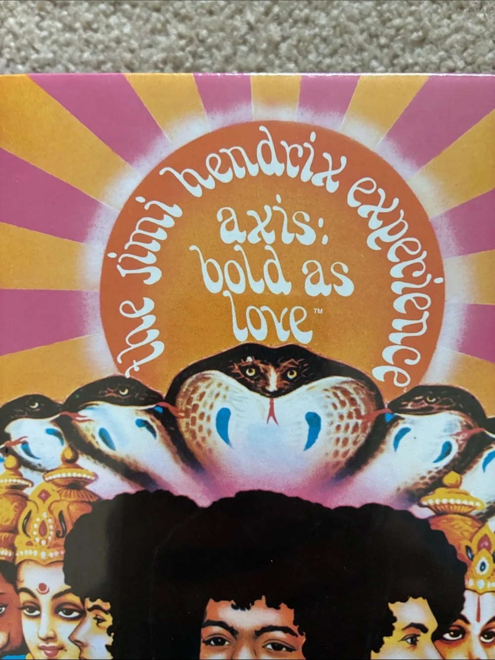 Jimi Hendrix Experience “Axis: Bold As Love” 500 Piece Album Collection Puzzle